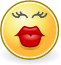 face kiss icon