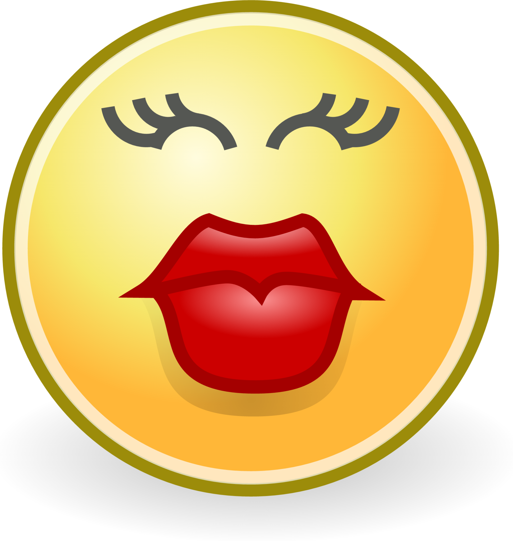 face kiss icon