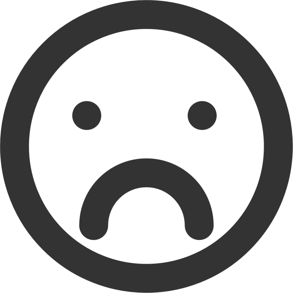 face sad icon