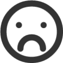 face sad icon