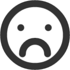 face sad icon