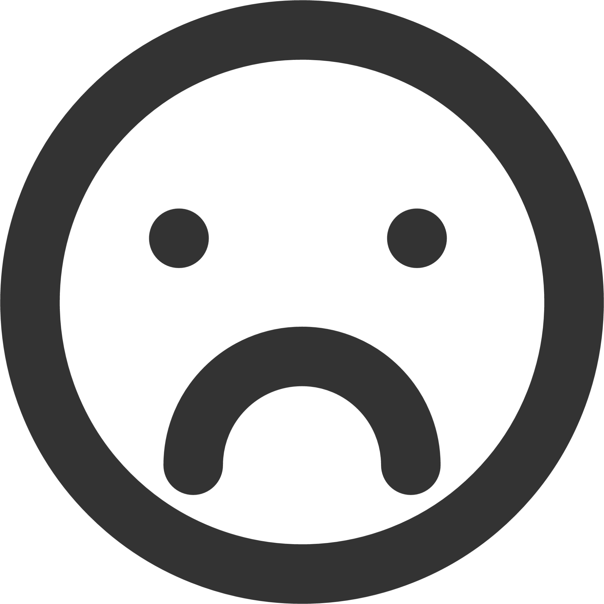 face sad icon