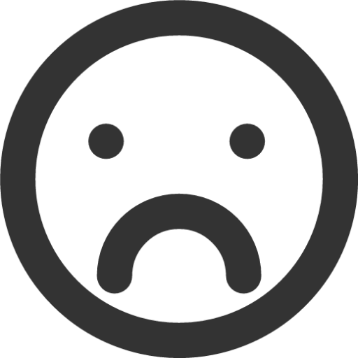 face sad icon