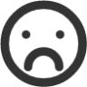 face sad icon