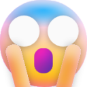 Face Screaming in Fear emoji