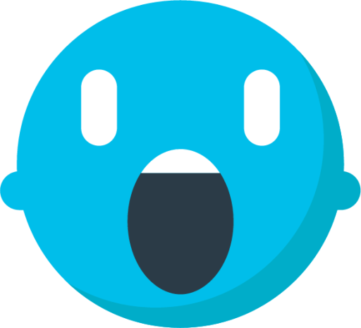 Face screaming in fear emoji Emoji - Download for free – Iconduck