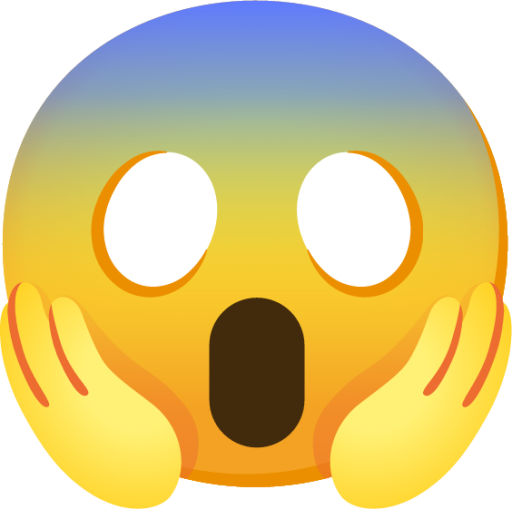 Face Screaming In Fear Emoji. Scared Face Icon Royalty Free SVG, Cliparts,  Vectors, and Stock Illustration. Image 100693886.