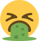 face vomiting emoji
