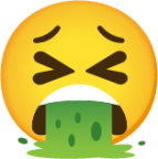 face vomiting emoji