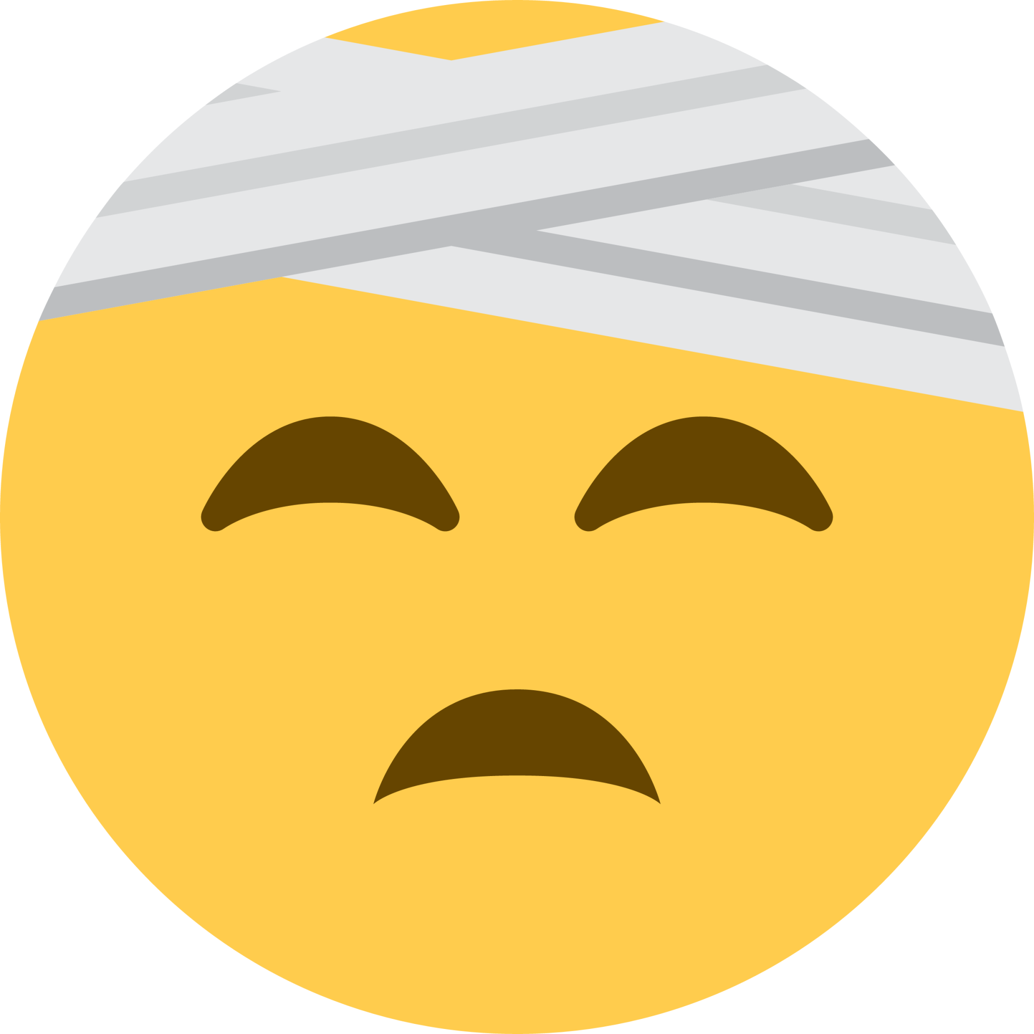 face with head-bandage emoji