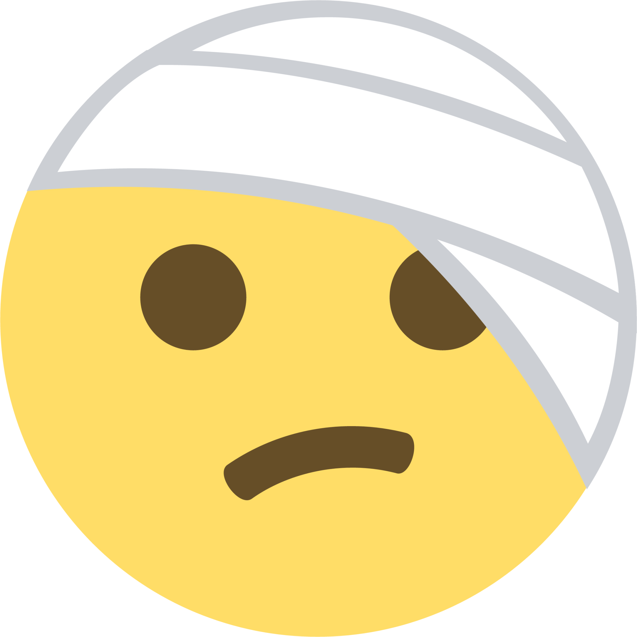face with head-bandage emoji