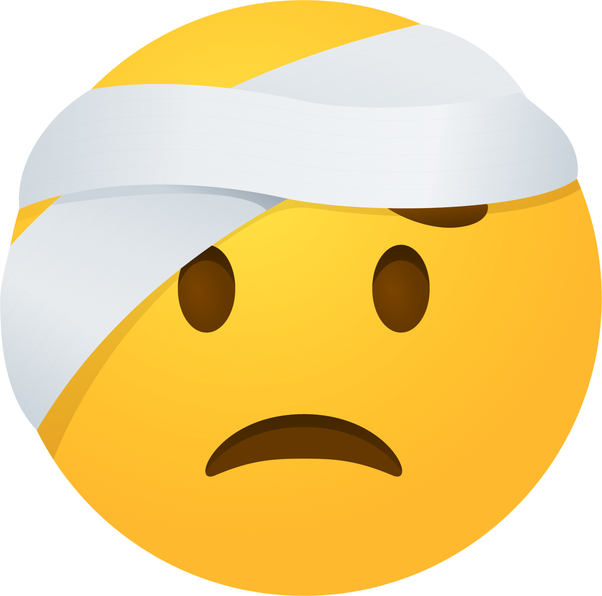 Face with head bandage emoji emoji