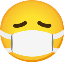face with medical mask emoji