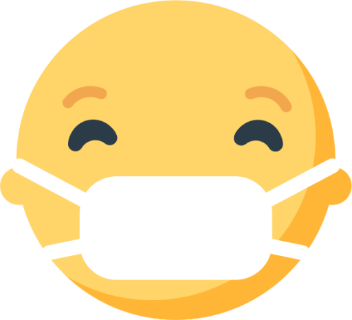 face with medical mask emoji