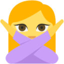 face with no good gesture emoji