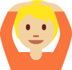 face with ok gesture tone2 emoji