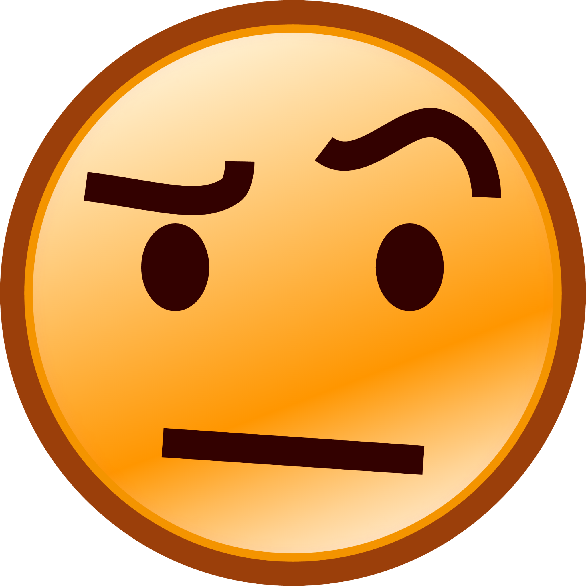 Raised Eyebrow Emoji SVG PNG Raised Eyebrow Emoji (Download Now) 