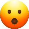 Face with Open Mouth emoji