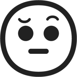 Raised Eyebrow Emoji SVG PNG Raised Eyebrow Emoji (Download Now) 