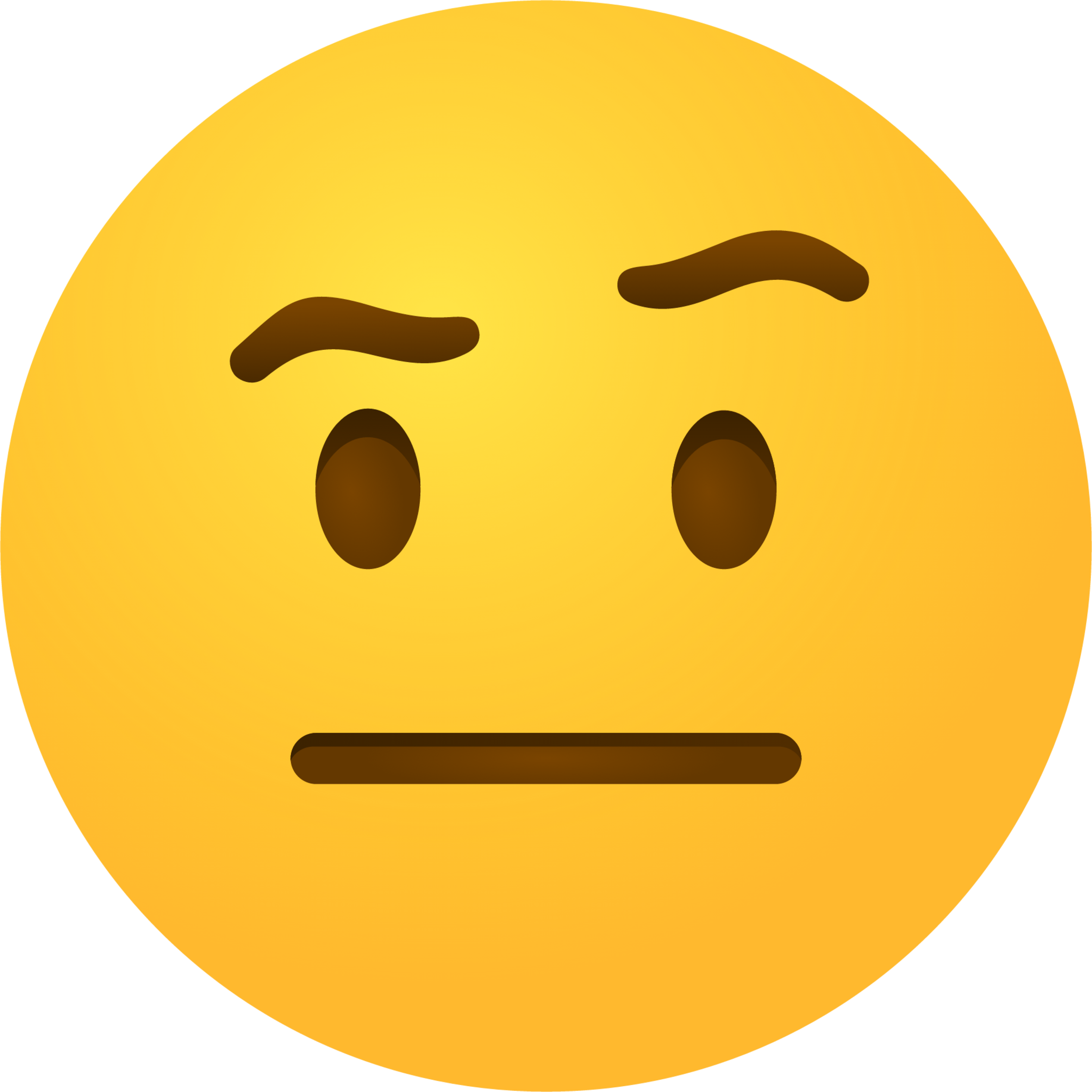 Face with raised eyebrow emoji emoji