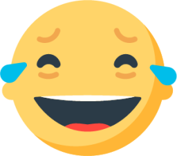 face with tears of joy emoji