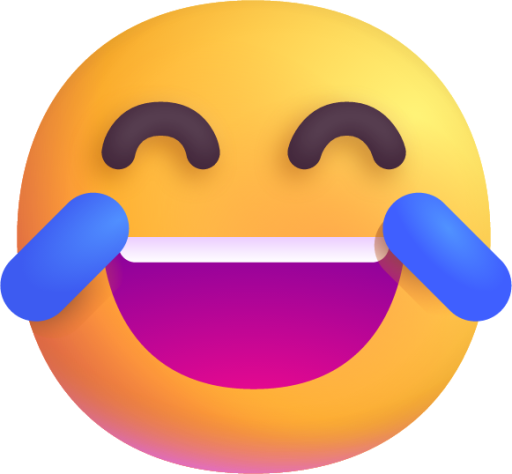 emoji laughing with tears