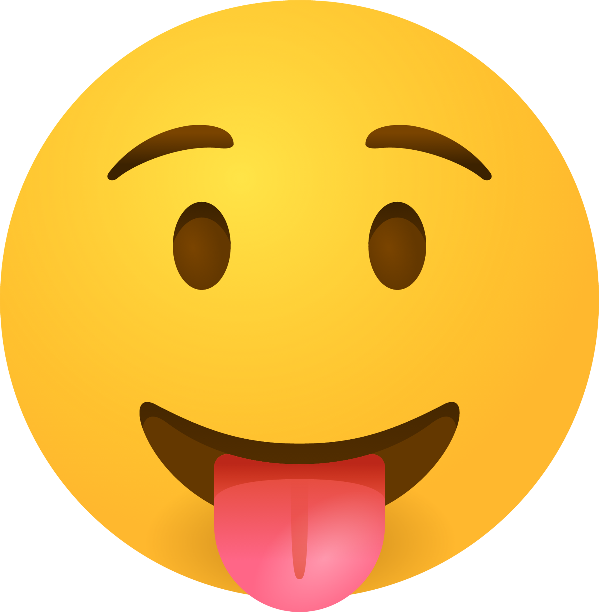 Face with tongue emoji emoji