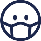 Facemask Circle icon