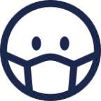 Facemask Circle icon
