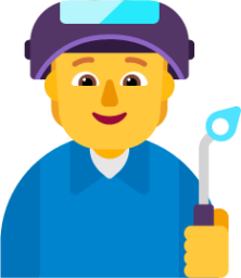 factory worker default emoji