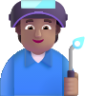 factory worker medium emoji