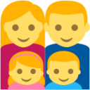 family (man,woman,girl,boy) emoji