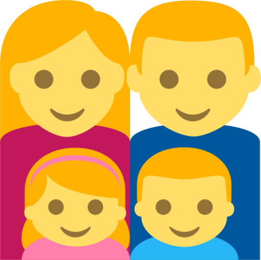 family (man,woman,girl,boy) emoji