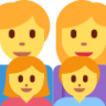 family: man, woman, girl, boy emoji