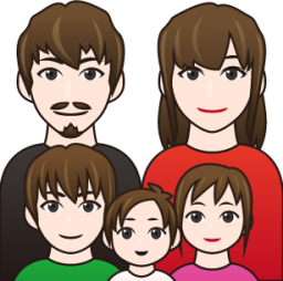 family (white) emoji