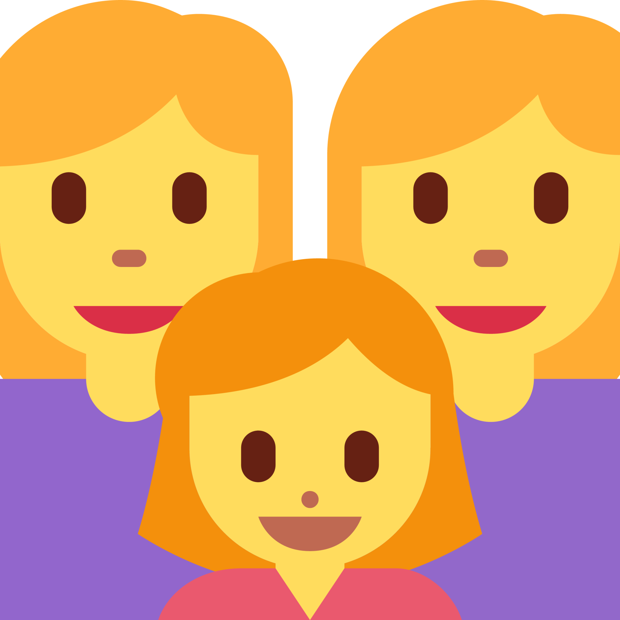 family: woman, woman, girl emoji