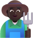 farmer dark emoji