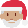 father christmas tone 3 emoji