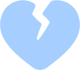 favorite heart broken icon