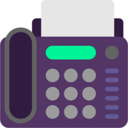 fax machine emoji