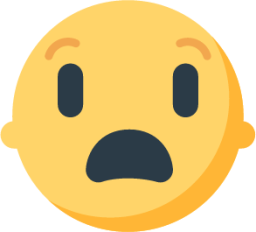 The face emoji is very scared like seeing a ghost. 6828385 Vector Art at  Vecteezy