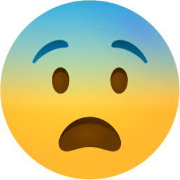 face screaming in fear Emoji - Download for free – Iconduck