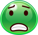 fearful (slime) emoji