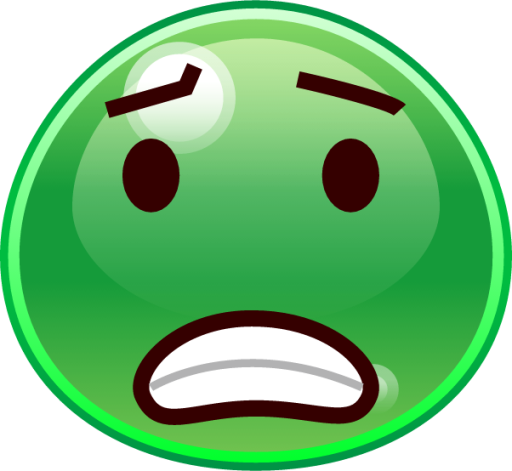 fearful face Emoji - Download for free – Iconduck