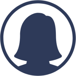 Female circle icon