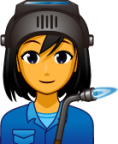 female factory worker emoji