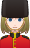 female guardsman (white) emoji