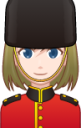 female guardsman (white) emoji