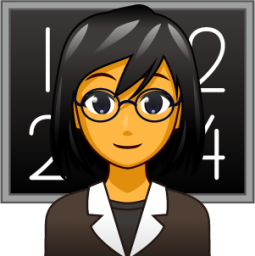 female teacher emoji