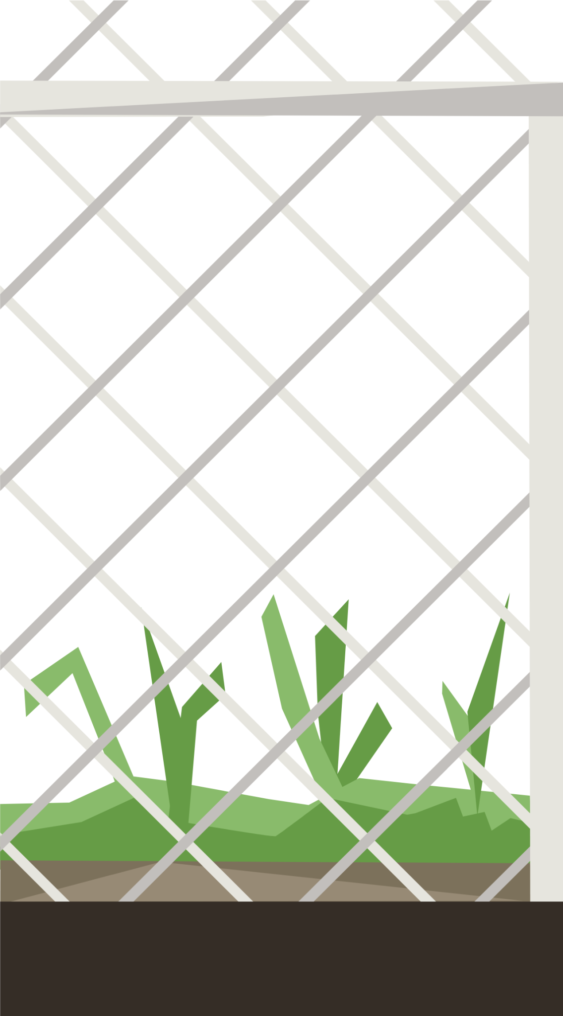 fenced lot left illustration